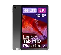 Lenovo Tab M10 Plus (3rd Gen) - Tablette Tactile 10.61 Pouces 2K (Processeur MediaTek Helio G80, 8Coeurs, 4 Go de RAM, 64 Go (eMMC), Android 12, WiFi+Bluetooth) - Gris Foncé