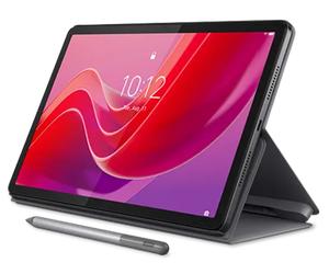 Lenovo Tab M11 11 4GB 128GB + Stylet & Etui Processeur MediaTek Helio G88 2,00 GHz , Android 13 ou version ultérieure, 128 Go eMMC - M11BUNDLE2 Luna Grey