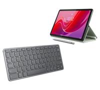 Lenovo Tab M11 4GB 128GB Wifi - Luna Grey + Stylet+ Clavier + Etui Processeur MediaTek Helio G88 2,00 GHz , Android 13 or Later, 128 Go eMMC - BTBUNDLEFR25 Luna Grey