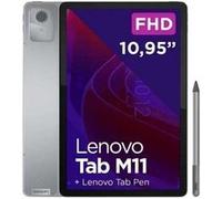 Lenovo Tab M11 ZADB - Tablette - Android 13 ou versions plus récentes - 128 Go eMMC - 11" IPS (1920 x 1200) - Logement microSD - 4G - LTE - gris luna Gris luna