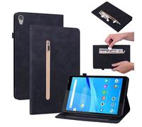 Lenovo Tab M8 TB-8505F - TB-8505X Coque Tablette Folio Stand Case Cover Housse avec Support et Carte de Slot noir HDUWIQ