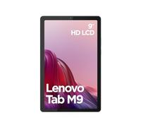 Lenovo Tab M9 - Tablette Tactile 9'' HD (MediaTek Helio G80, 8Coeurs, 4Go de RAM, 64Go eMMC, Android 12, WiFi+Bluetooth) Étui Transparent + Film de Protection + Alimentation - Gris