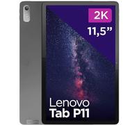 Lenovo Tab P11 (2nd Gen) - Tablette Tactile 11.5'' 2K (MediaTek Helio G99, 8Coeurs, 4 Go de RAM, 128Go UFS, Android 12L, WiFi6E + Bluetooth) - Gris Foncé