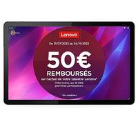 Lenovo Tab P11 Plus - Tablette Tactile 11'' 2K LCD (Processeur MediaTek Helio G90T 8Coeurs, 4 Go de RAM, uMCP 128 Go, ARM Mali-G76 MC4 GPU, Android 11, WiFi+Bluetooth) - Gris foncé