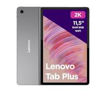 Lenovo Tab Plus, écran 2K de 11,5" - (processeur MediaTek Helio G99, RAM 8 Go, mémoire 128 Go, WiFi, Tablette Android 13) - Luna Grey, Exclusif Amazon