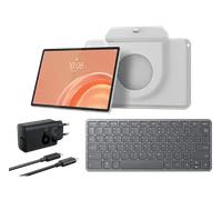 Lenovo Tab Plus Gen 2 Complete Bundle 8GB 256GB Processeur MediaTek Dimensity 7400 2,60 GHz , Android 16 ou version ultérieure, 256 Go UFS 3.1 - BUNDLEPLUS49EU Celestial White