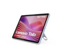 Lenovo Tab - Tablette 10,1" WUXGA (MediaTek Helio G85, 4 Go RAM, 64 Go, 60 Hz, 2 haut-parleurs, Wi-Fi 5, Bluetooth 5.3, Android 14) Bleu polaire - Étui transparent inclus