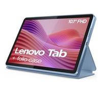 Lenovo Tab ZAEH - Tablette - Android 14 ou versions plus récentes - 128 Go eMMC - 10.1" IPS (1920 x 1200) - Logement microSD - bleu polaire Polar Blue