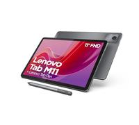Lenovo Tablette Tab M11 | Écran Tactile WUXGA 11" | MediaTek Helio G88 | 8 Go de RAM | SSD 128 Go | Wi-FI | Android 14 | Gris | avec Stylet