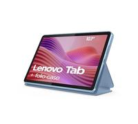 Lenovo Tablette 10,1" Full HD MediaTek G85 4 Go 64 Go eMMC Android 14 Bleu Polaire Étui transparent
