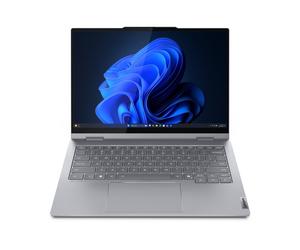 Lenovo ThinkBook 14 2-in-1 G5 IAU Intel Core Ultra 5 225U Hybride (2-en-1) 35,6 cm (14 ) Écran tactile WUXGA 32 Go DDR5-SDRAM 512 Go SSD Wi-Fi 6E (802.11ax) Windows 11 Pro Allemand Gris