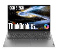 Lenovo ThinkBook 15 Gen 4 Ordinateur portable professionnel (15,6 po FHD, Intel 10-Core i5-1235U (Beat i7-1165G7) 16 Go de RAM, 512 Go SSD, Thunderbolt 4, HDMI, empreintes digitales, webcam de