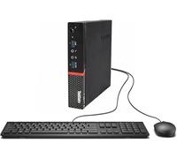 Lenovo ThinkCentre M700 Mini PC de bureau, Intel Core i5-6500, 8 Go de RAM, 256 Go SSD, clavier américain, WiFi, Bluetooth, Windows 11 Pro (renouvelé)