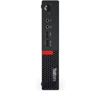 Lenovo ThinkCentre M710q 10MR - Minuscule Core i3 7100T - RAM 4 Go - HDD 500 Go - HD Graphics 630 - Gigabit Ethernet - Win 10 Pro 64 bits - moniteur : aucun - clavier : Français - noir - TopSeller Noi