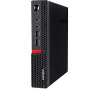 Lenovo Thinkcentre M715q Business Mini ordinateur de bureau (AMD Ryzen 5 Pro 2400GE Quad Core 3,8 GHz, 8 Go de RAM DDR4, 256 Go NVMe PCIe M.2 SSD) WiFi AC, Bluetooth, DisplayPort, Windows 10 Pro 64