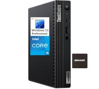 Lenovo ThinkCentre M740q Tiny Ordinateur de bureau professionnel, Intel Hexa-Core i5-11500T (Beat i7-10700T), 32 Go de RAM DDR4, 1 To PCIe SSD, WiFi, BT 5.1, Windows 11 Pro, tapis de souris BROAG