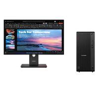 Lenovo ThinkCentre M90t G6 U5 16 512 + ThinkVision T27QD-40 27 QHD Docking Processeur Intel® Core Ultra 5 225 coeurs E jusqu'à 4,40 GHz coeurs P jusqu'à 4,90 GHz, Windows 11 Professionnel 64, 512 Go S
