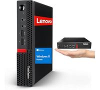 Lenovo ThinkCentre - Mini ordinateur de bureau | Processeur AMD Dual-Core | Prise en charge double écran | Wi-Fi, Bluetooth, USB, RJ-45 | pour une utilisation polyvalente (Dpi uniquement, 8 Go de RAM