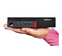 Lenovo ThinkCentre Mini ordinateur de bureau professionnel, design ultra silencieux, double moniteur 4K, mémoire de 32 Go, SSD PCIe de 1 To, processeur AMD Dual-Core, USB-C, Wi-Fi, RJ-45, Bluetooth