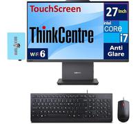Lenovo ThinkCentre Neo 50a Gen 5 Business All-in-One Écran tactile FHD 27" 100 Hz (Intel i7-13620H, 32 Go DDR5, 4 To SSD, WiFi 6, webcam, Win11P) avec extension de port USB DKZ, clavier et souris