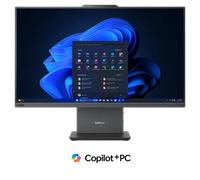 Lenovo ThinkCentre Neo 55a Gen 6 24? AMD AIO Processeur AMD Ryzen AI 7 350 2,00 GHz jusqu?à 5,00 GHz, Windows 11 Famille 64, 256 Go SSD TLC Opal - 13F8CTO1WWFR1 Luna Grey