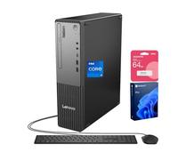 Lenovo ThinkCentre Ordinateur de bureau professionnel à petit facteur de forme, Intel Core i7-13620H 13e génération, DDR5 16 Go, SSD 512 Go, HDMI, VGA, Wi-Fi, KB et souris filaires, Windows 11 Pro