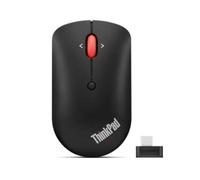 Lenovo Souris ThinkPad USB-C sans fil compacte ambidextre RF optique 2400 DPI