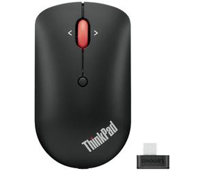 Lenovo ThinkPad Compact Souris Bluetooth optique noir 4 Boutons 800 dpi, 1600 dpi, 2400 dpi