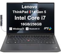 Lenovo ThinkPad E14 G5 Ordinateur portable professionnel, écran IPS FHD+ de 14 po (Intel i7-1355U (Beat Ryzen 7 7730U), 16 Go de RAM, SSD PCIe 256 Go, Thunderbolt 4, WiFi 6E, webcam HD, Win 11 Home