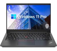 Lenovo ThinkPad E14 Gen 5 Ordinateur portable professionnel, écran FHD+ de 14", AMD Ryzen 7 7730U (Beat i7-1255U), 24 Go de RAM, 2 To SSD, lecteur FP, clavier rétroéclairé, HDMI, RJ45, Wi-Fi 6