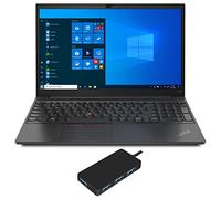 Lenovo ThinkPad E15 G2 Noir Ordinateur portable (Intel i7-1165G7 4 cœurs, 8 Go de RAM, 512 Go SSD, Intel Iris Xe, 15,6" Full HD (1920 x 1080), empreintes digitales, WiFi, Bluetooth, Webcam, HDMI, Win