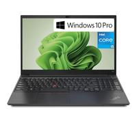 Lenovo ThinkPad E15 Gen 2 15,6" FHD IPS, Intel Quad Core i5-1135G7 (Beats i7-1065G7), 16 Go de RAM, 1 To NVMe, Wi-Fi 6 + BT, RJ-45, webcam, 1 an, Win 10 Pro, ordinateur portable professionnel - Noir