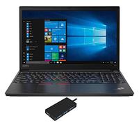 Lenovo ThinkPad E15 Ordinateur portable domestique et professionnel (Intel i7-10510U 4 cœurs, 16 Go de RAM, 512 Go PCIe SSD, carte graphique Intel UHD, 15,6 po Full HD (1920 x 1080), empreintes