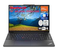 Lenovo ThinkPad E16 16" FHD+ Ordinateur portable professionnel, AMD Octa-Core Ryzen 7 7730U (Beat i7-1355U), 16 Go de RAM DDR4, SSD PCIe de 1 To, WiFi 6, clavier rétroéclairé, lecteur d'empreintes