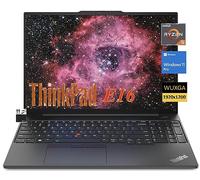 Lenovo ThinkPad E16 Gen 1 2023 Ordinateur portable d'entreprise, écran IPS WUXGA 16" 300 nits, cœur hexagonal AMD Ryzen 5 7530U (jusqu'à 4,5 GHz), 24 Go de RAM, 1 To NVMe SSD, webcam, WiFi,