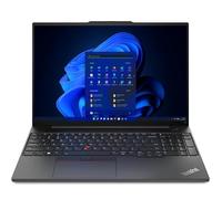 Lenovo ThinkPad E16 Gen 1 Ordinateur portable d'entreprise, 16 WUXGA (1920 x 1200), non tactile, AMD Ryzen 5 7530U, 24 Go de RAM, 512 Go SSD, lecteur d'empreintes digitales, webcam, Windows 11 Pro,