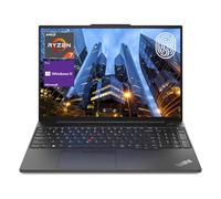 Lenovo ThinkPad E16 Gen 1 Ordinateur portable professionnel, écran FHD+ de 16", AMD Ryzen 7 7730U, 16 Go de RAM, SSD de 1 To, clavier rétroéclairé, lecteur d'empreintes digitales, HDMI, RJ-45, Wi-Fi 6