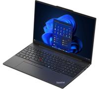 Lenovo ThinkPad E16 Gen 2 21M5 - 180°-Scharnierdesign - AMD Ryzen 5 7535HS / 3.3 GHz - Win 11 Pro - Radeon 660M - 8 Go RAM - 256 Go SSD TCG Opal Encryption 2, NVMe - 40.6 cm (16")