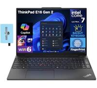 Lenovo ThinkPad E16 Gen 2 AI Business Ordinateur portable 16" IPS FHD Display (Intel Core Ultra 7 155U (Beats i7-1365u), 64 Go DDR5, 2 To SSD, Ko rétroéclairé, empreintes digitales, Thunderbolt 4