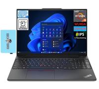 Lenovo Thinkpad E16 Gen 2 Ordinateur portable professionnel Écran IPS WUXGA de 16" (AMD Ryzen 5 7535U, 16 Go DDR5, SSD PCIe 512 Go, KYB rétroéclairé, empreintes digitales, WiFi 6E, BT 5.3, Win 10 Pro)
