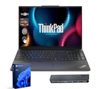 Lenovo ThinkPad E16 Gen 2 Ordinateur portable professionnel, écran tactile FHD+ de 16", AMD Ryzen 7 7735U, 64 Go de RAM DDR5, 2 To SSD, HDMI, Type-C, empreintes digitales, KB rétroéclairé, Wi-Fi 6