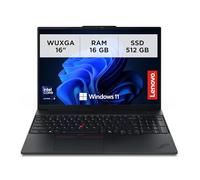 ThinkPad E16 Gen 3 (Intel) Intel Core Ultra 5 255U Ordinateur portable 40,6 cm (16") WUXGA 16 Go DDR5-SDRAM 512 Go SSD Wi-Fi 6E (802.11ax) Windows 11