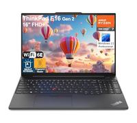 Lenovo ThinkPad E16 Ordinateur portable 16" FHD+ 13e génération Intel 10 cœurs i5-1335U (Beat i7-1270P), 8 Go DDR4 RAM, 512 Go PCIe SSD, WiFi6, BT, KB rétroéclairé, lecteur
