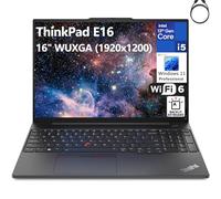 Lenovo ThinkPad E16 Ordinateur portable professionnel, 16 Go de RAM, 512 Go PCIe SSD, 13e génération, Intel 10-Core i5-1335U (Beat i7-1255U), 16" FHD+, WiFi 6, Thunderbolt 4, clavier rétroéclairé,