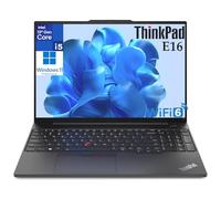 Lenovo ThinkPad E16 Ordinateur portable professionnel, 16 Go de RAM DDR4, 512 Go PCIe SSD, 13e génération, Intel 10-Core i5-1335U (Beat i7-1255U), 16" FHD+, WiFi 6, Bluetooth, Thunderbolt 4, HDMI