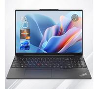 Lenovo ThinkPad E16 Ordinateur portable professionnel, écran tactile FHD+ de 16", AMD Ryzen 7 7735U, 16 Go de RAM, 512 Go SSD, empreintes digitales, clavier rétroéclairé, webcam, HDMI, Wi-Fi 6