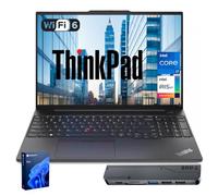 Lenovo ThinkPad E16 Ordinateur portable professionnel, écran tactile FHD+ de 16 po, Intel Core i7-1355U, 16 Go de RAM, 1 To SSD, empreintes digitales, rétroéclairé, HDMI, Wi-Fi 6, Windows 11 Pro