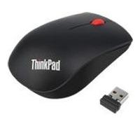 Lenovo Souris sans fil ThinkPad Essential – laser, 5 boutons, 2.4 GHz, récepteur USB, noir