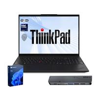 Lenovo ThinkPad L16 Gen 2 Business AI Laptop, 16" FHD+, Intel Core Ultra 7 255U, 64 Go DDR5, 2 To SSD, HDMI, empreintes digitales, rétroéclairé, Wi-Fi 6E, longue durée de vie, Windows 11 Pro, hub