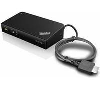 Lenovo 40A40090EU station d'accueil Avec fil USB 3.2 Gen 1 (3.1 Gen 1) Type-A Noir